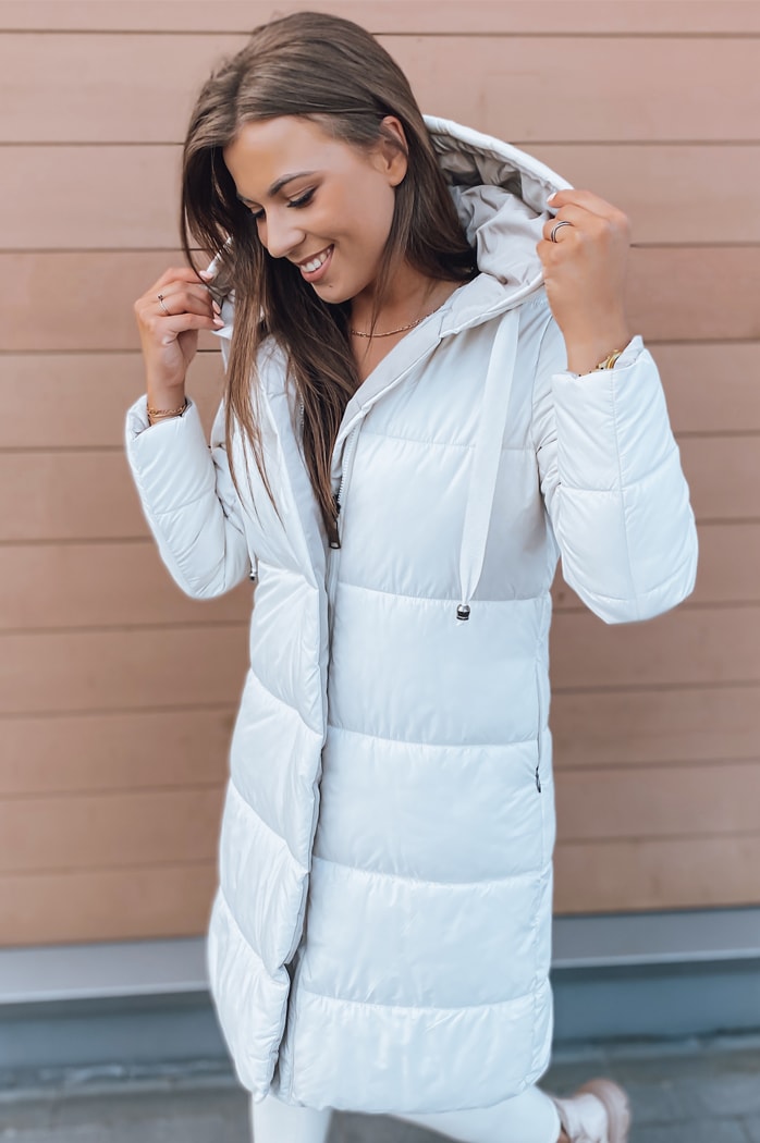 Kurtka damska KERMIT ecru Dstreet TY2857