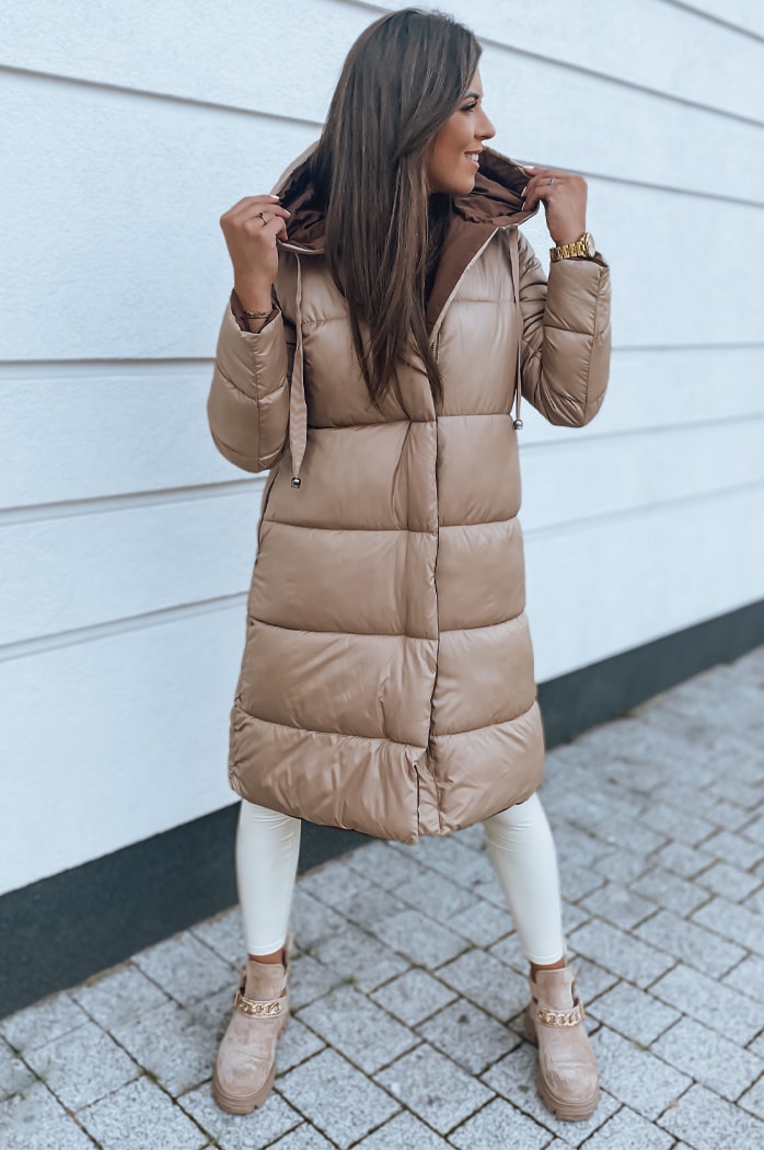 Kurtka damska KERMIT kamelowa Dstreet TY2858