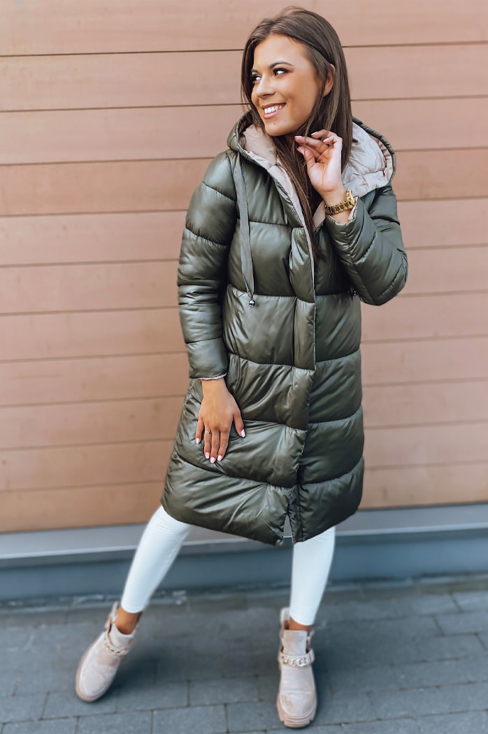 Kurtka damska KERMIT zielona Dstreet TY2860