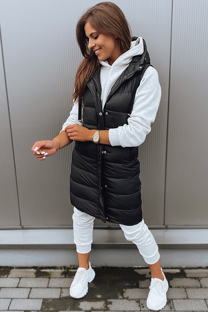 Kamizelka damska KERIN czarna Dstreet TY2916