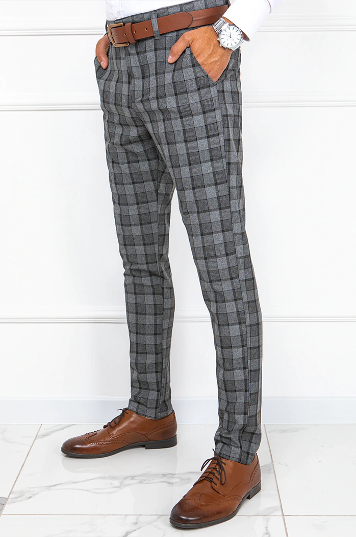 Spodnie męskie ciemnoszare Dstreet UX3789