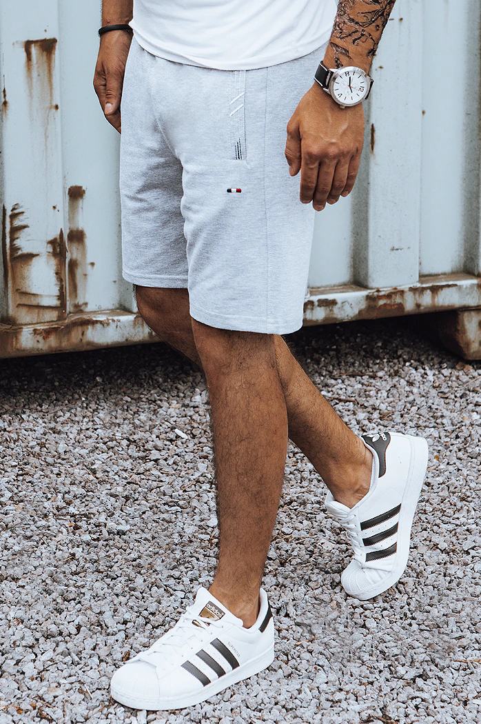 Spodenki męskie jasnoszare Dstreet SX2186