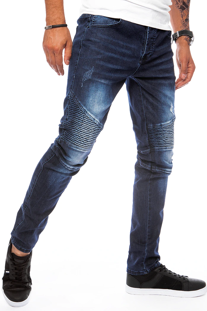Spodnie męskie niebieskie Dstreet UX3804