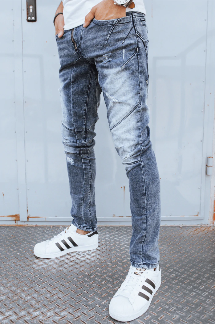 Spodnie męskie niebieskie Dstreet UX3813