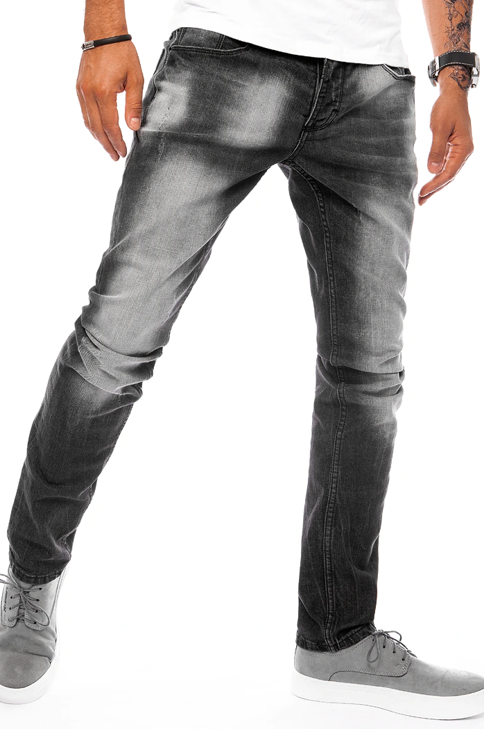 Spodnie męskie czarne Dstreet UX3818