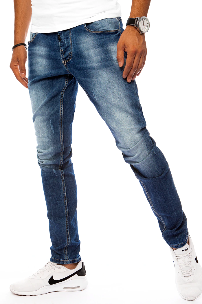 Spodnie męskie niebieskie Dstreet UX3819
