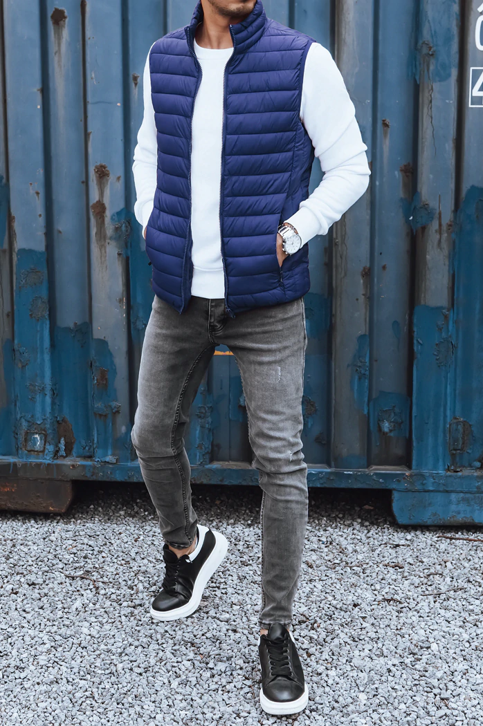 Kamizelka męska granatowa Dstreet TX4124