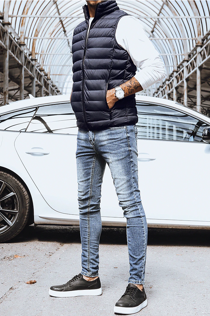 Kamizelka męska pikowana granatowa Dstreet TX4130