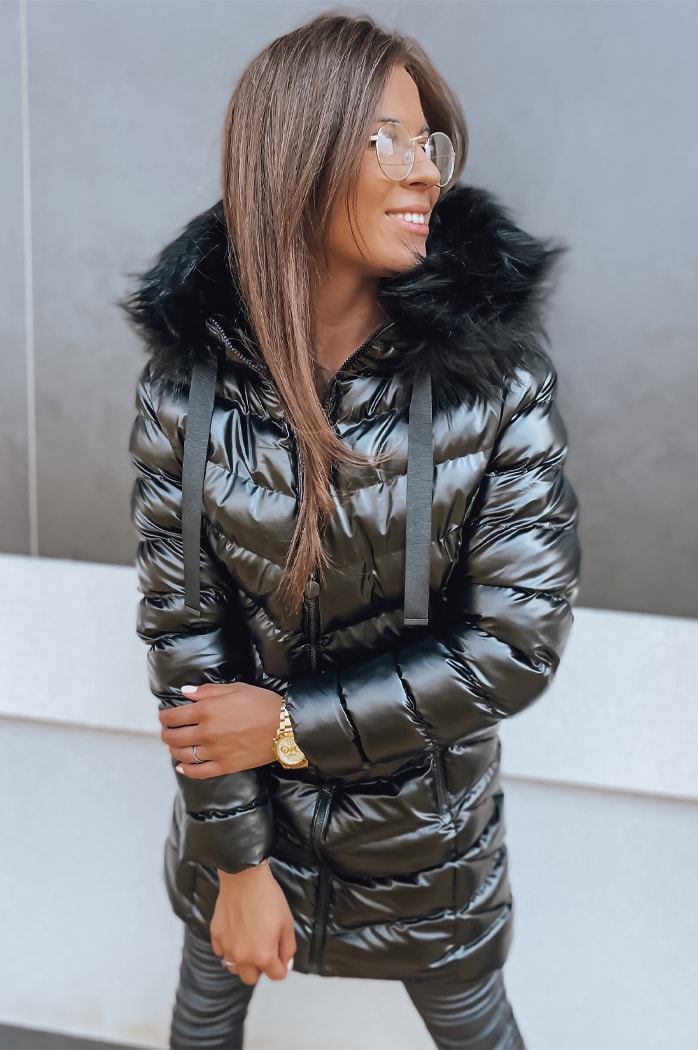 Kurtka pikowana damska JASMIN czarna Dstreet TY2944