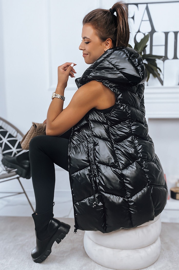 Kamizelka damska MADANA czarna Dstreet TY2980