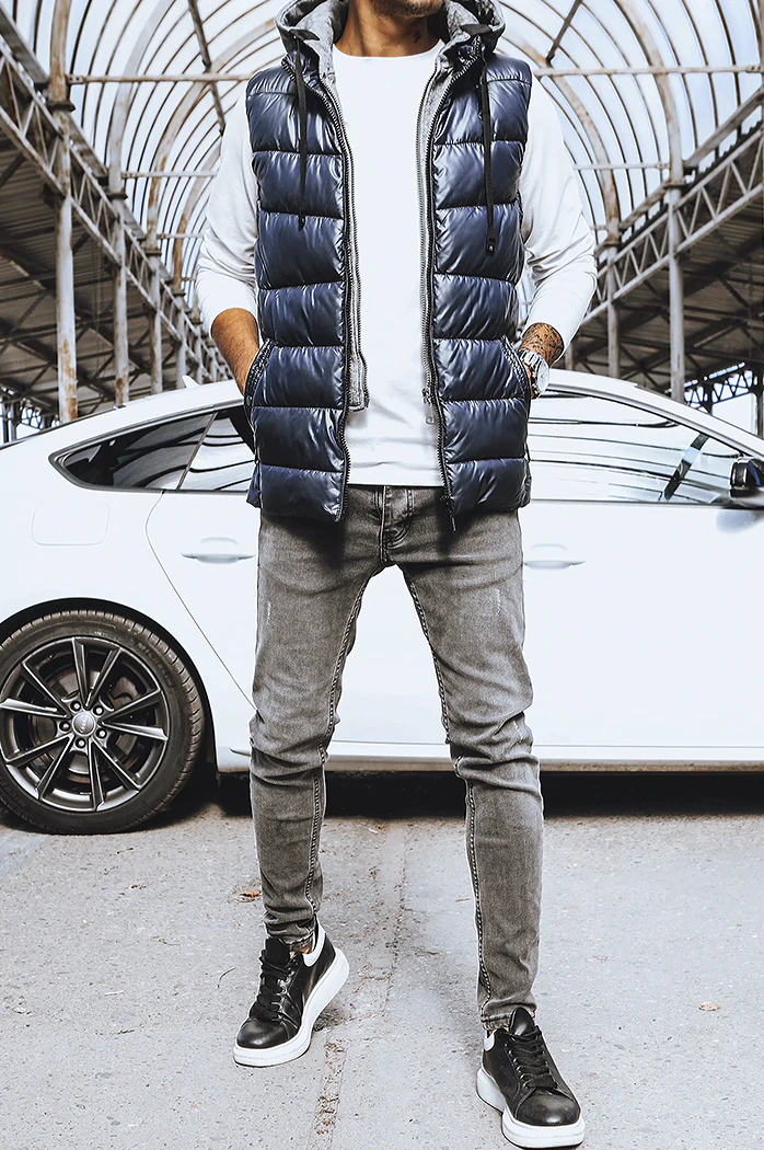 Kamizelka męska granatowa Dstreet TX4140