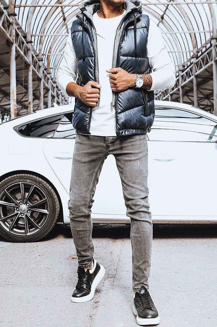 Kamizelka męska granatowa Dstreet TX4141