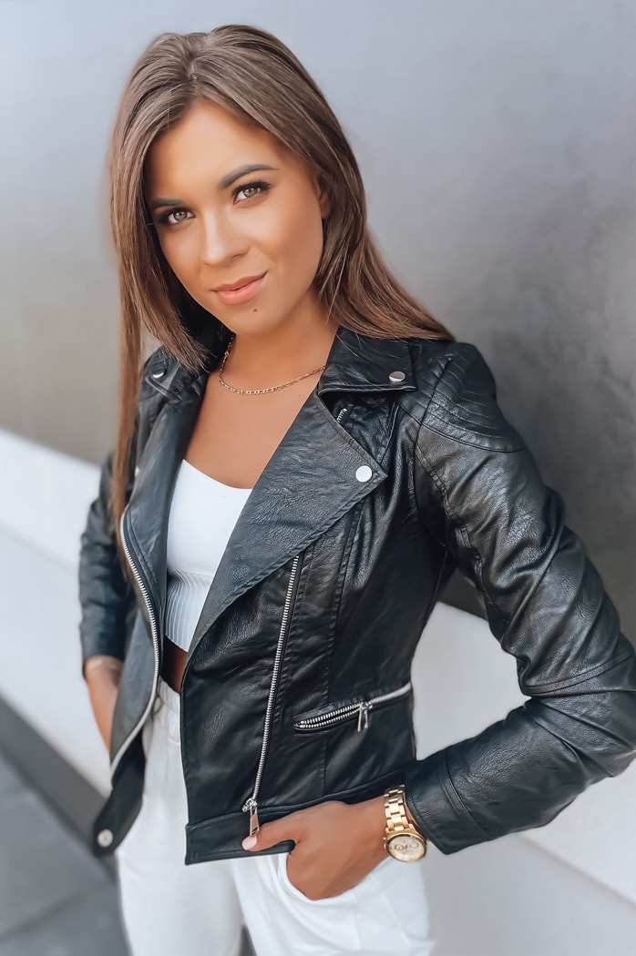 Kurtka damska BLESS czarna Dstreet TY2995