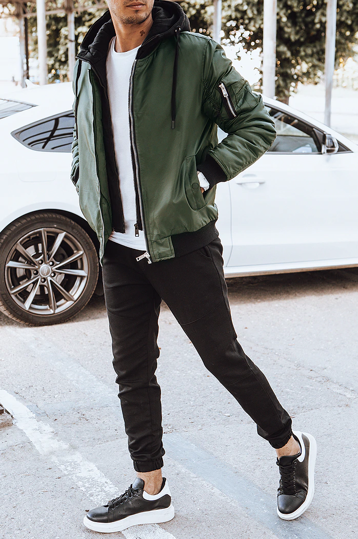 Kurtka męska zielona Dstreet TX4190