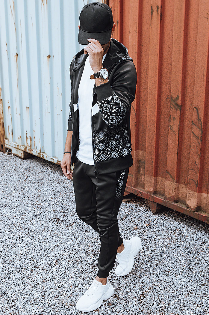 Dres męski czarny Dstreet AX0604