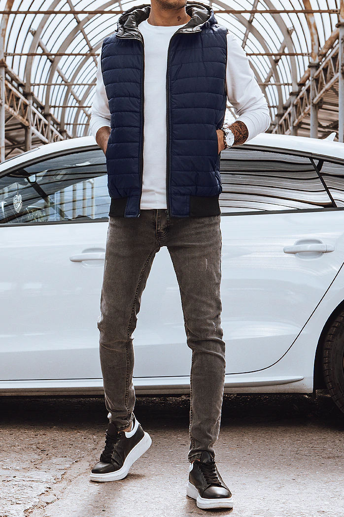 Kamizelka męska granatowa Dstreet TX4236