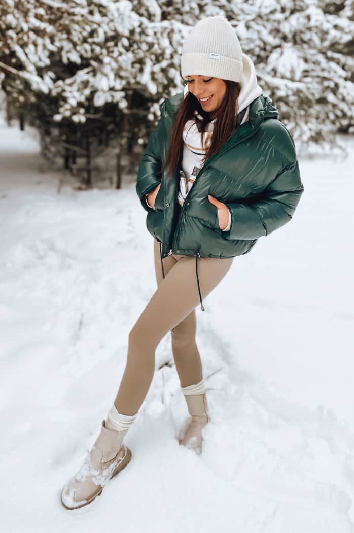 Kurtka damska SIMMON zielona Dstreet TY3049