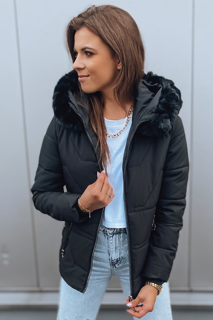 Kurtka damska LEMIN czarna Dstreet TY3056