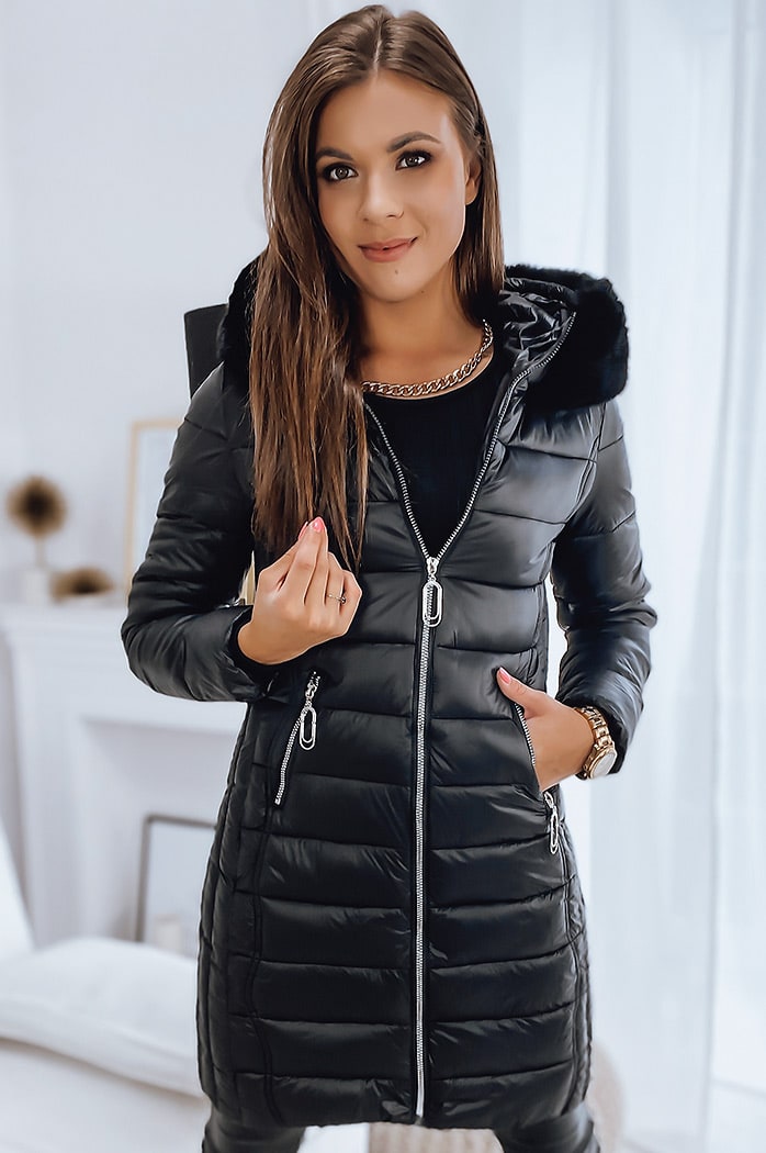 Kurtka damska pikowana ATENS czarna Dstreet TY3125