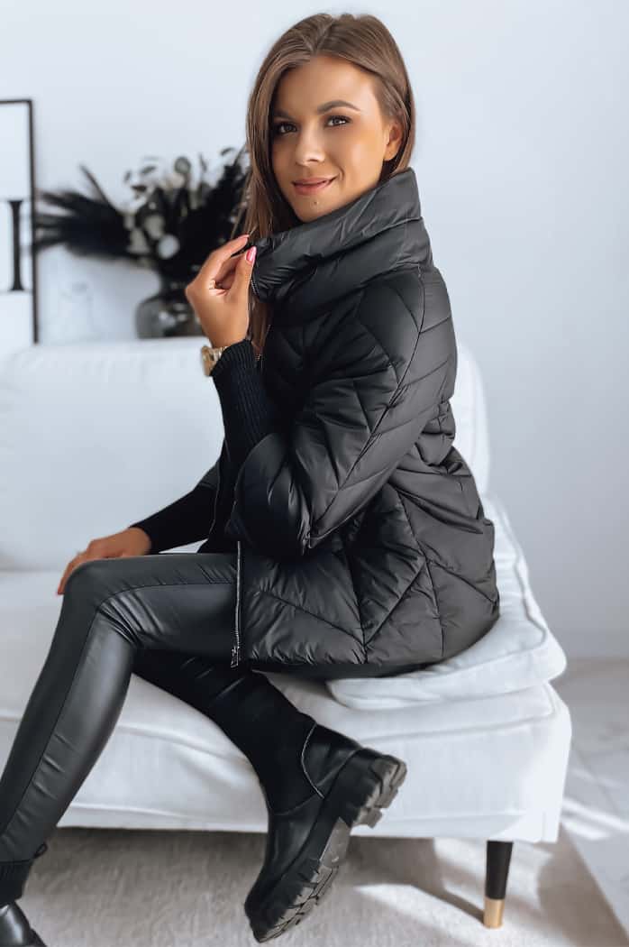 Kurtka damska INESS czarna Dstreet TY3141