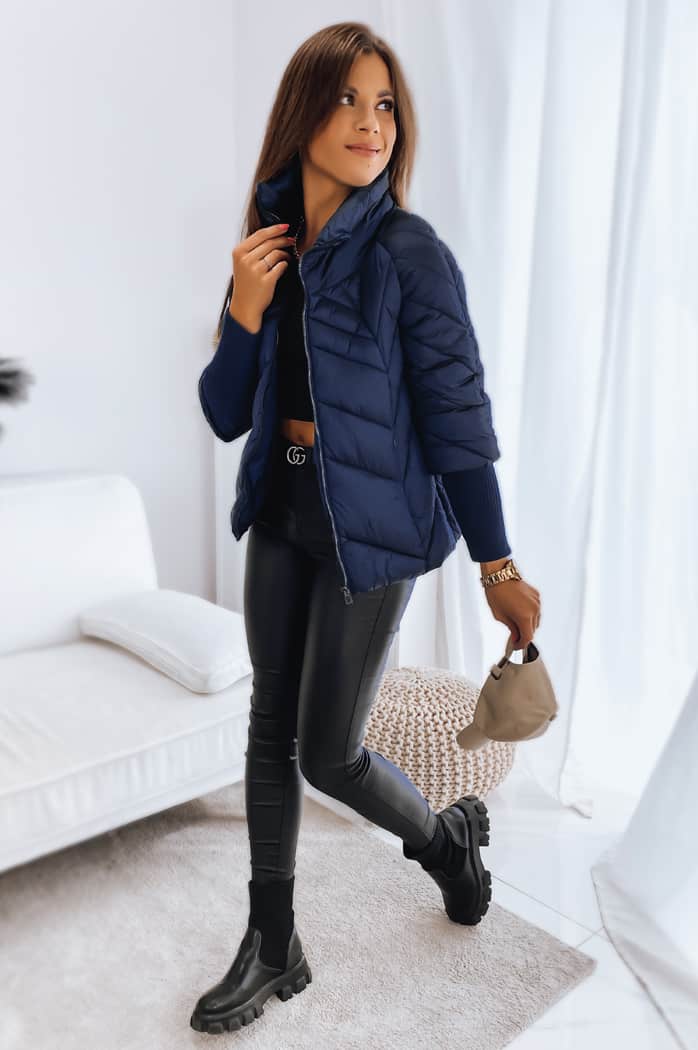 Kurtka damska INESS granatowa Dstreet TY3142