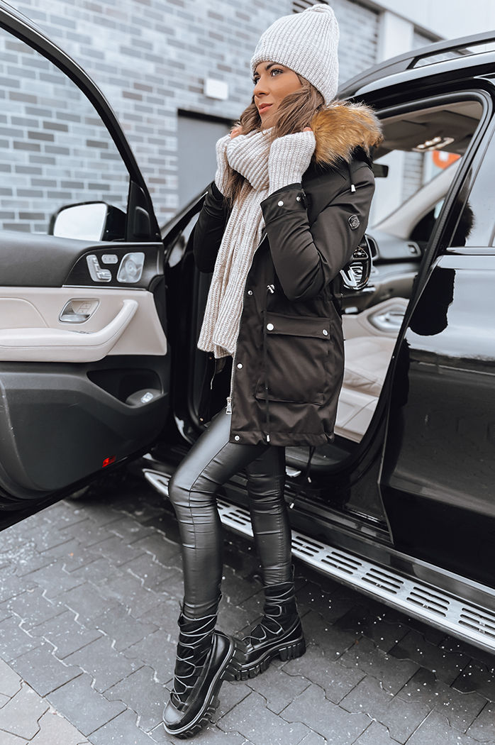 Parka damska STELLA czarna Dstreet TY3180