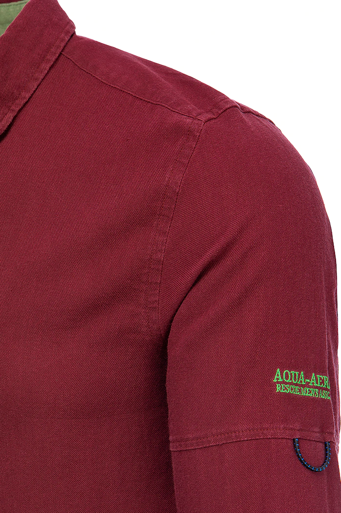 Koszula męska bordowa Dstreet DX2252