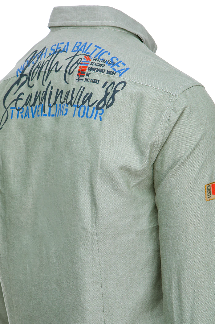 Koszula męska miętowa Dstreet DX2280