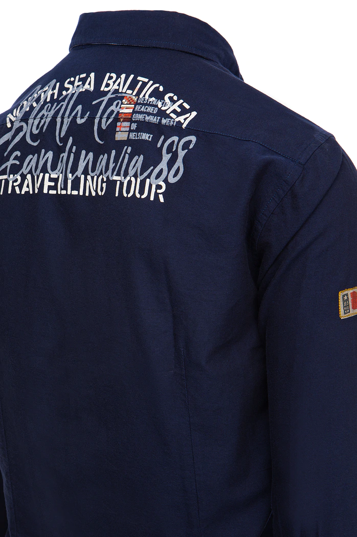 Koszula męska granatowa Dstreet DX2281