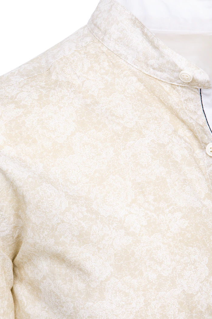 Koszula męska beżowa Dstreet DX2306