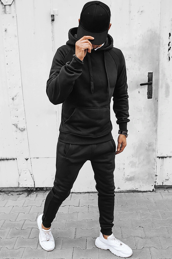 Dres męski czarny Dstreet AX0627