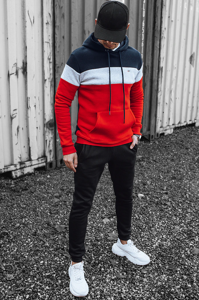 Bluza męska granatowa Dstreet BX5505