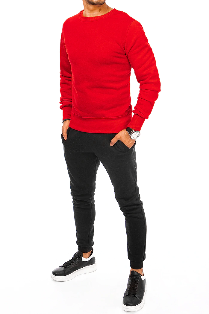 Dres męski czerwono-czarny Dstreet AX0633