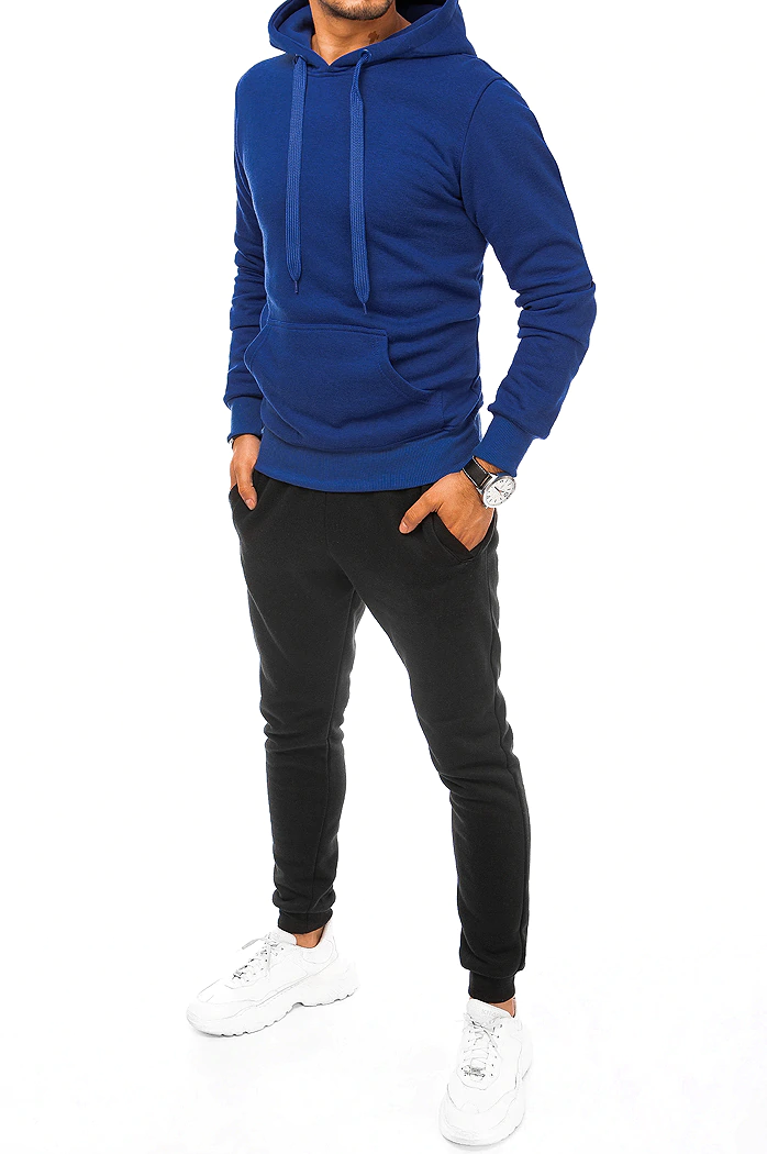 Dres męski niebiesko-czarny Dstreet AX0637