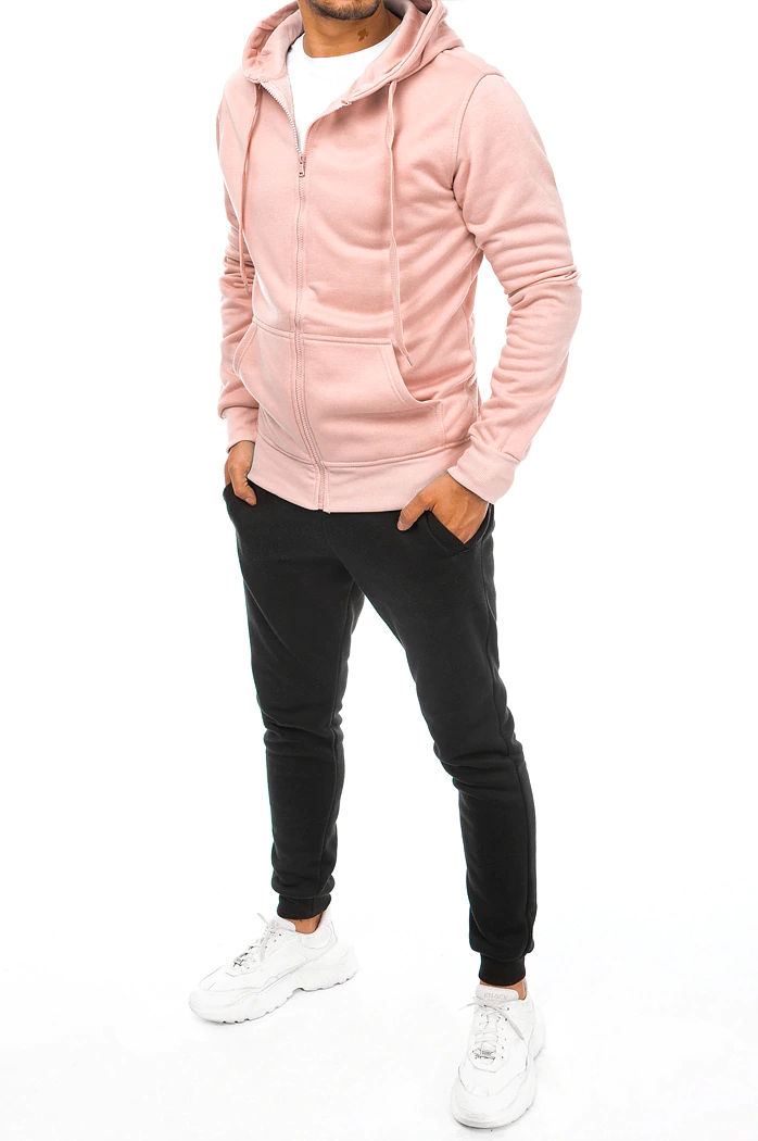 Dres męski różowo-czarny Dstreet AX0640