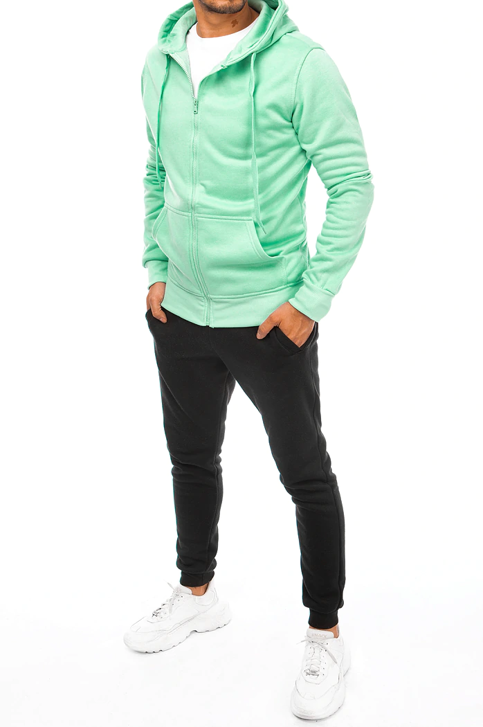 Dres męski miętowo-czarny Dstreet AX0654