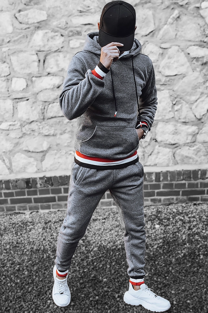 Dres męski ciemnoszary Dstreet AX0660