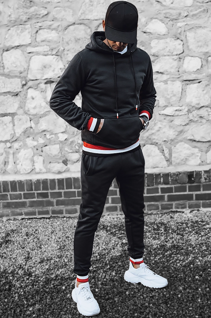 Dres męski czarny Dstreet AX0662