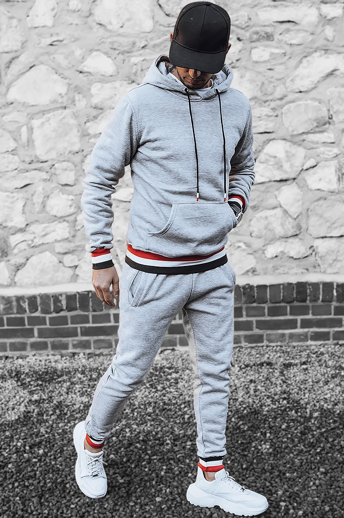 Dres męski jasnoszary Dstreet AX0663