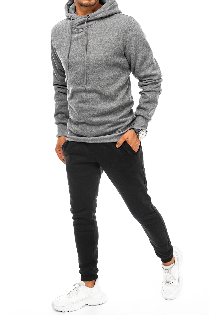 Dres męski szaro-czarny Dstreet AX0669