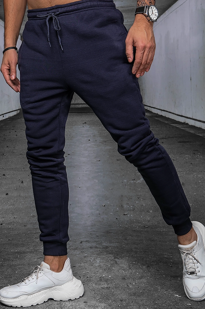 Spodnie męskie granatowe Dstreet UX3892