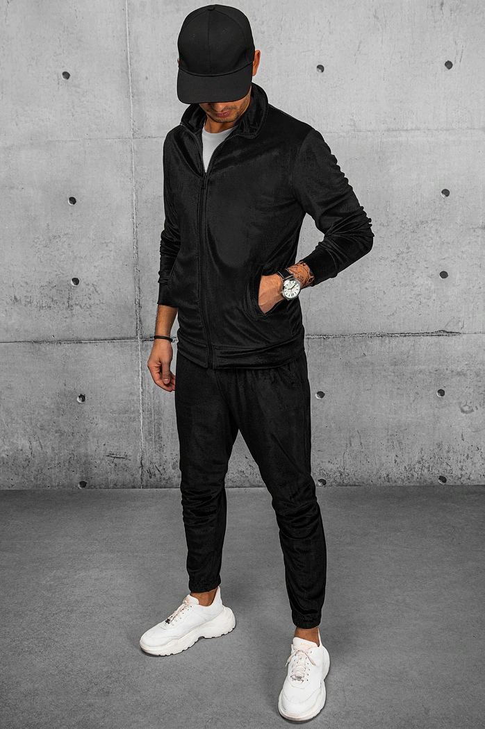 Bluza męska czarna Dstreet BX5538