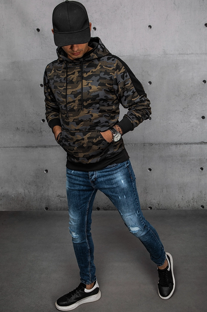 Bluza męska czarna Dstreet BX5545