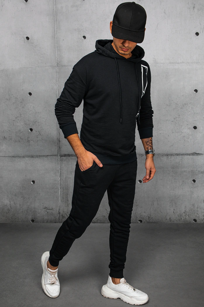 Dres męski czarny Dstreet AX0683