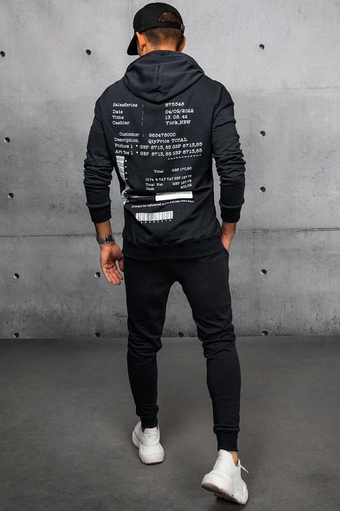 Dres męski czarny Dstreet AX0685