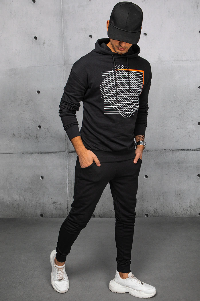 Dres męski czarny Dstreet AX0689