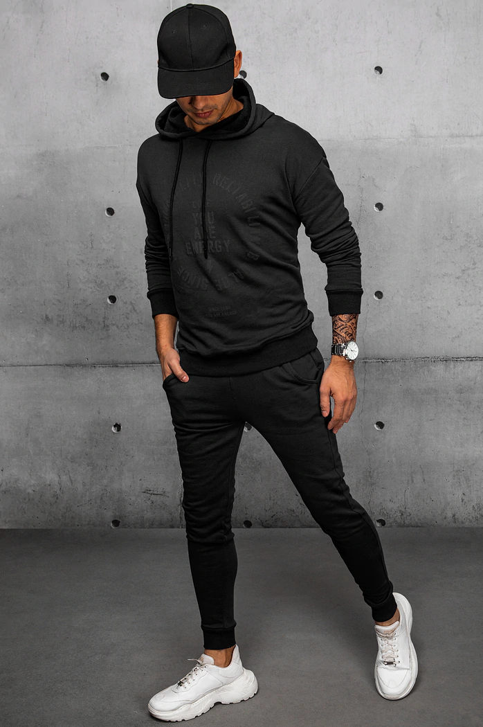 Dres męski czarny Dstreet AX0692