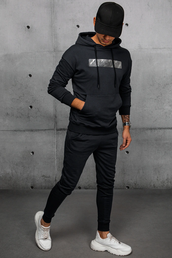 Dres męski czarny Dstreet AX0694