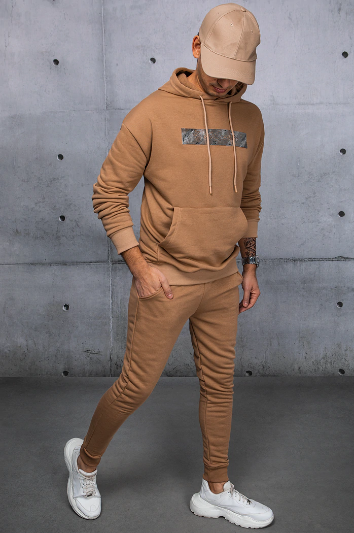 Dres męski kamelowy Dstreet AX0696