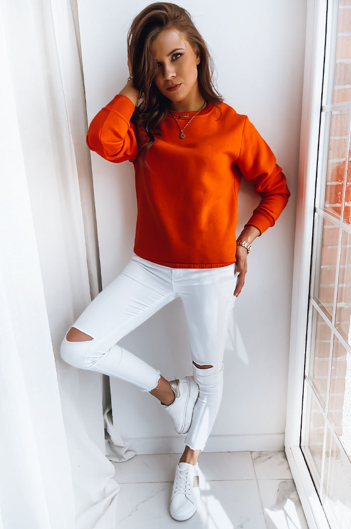 Bluza damska FASHION II pomarańczowa Dstreet BY0317z